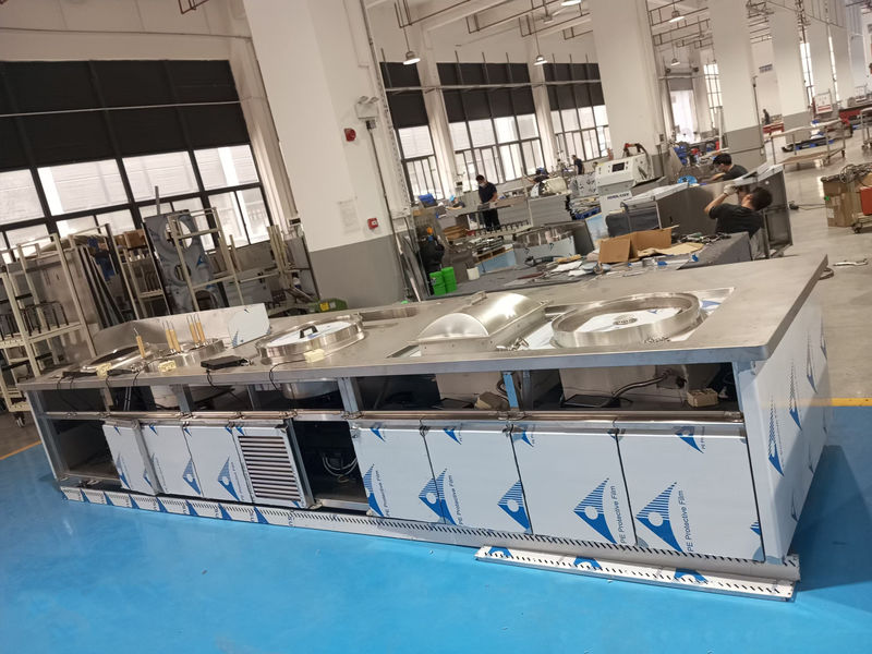 Shenzhen Smart Kitchen Digital Electric Appliances Co., Ltd ligne de production du fabricant