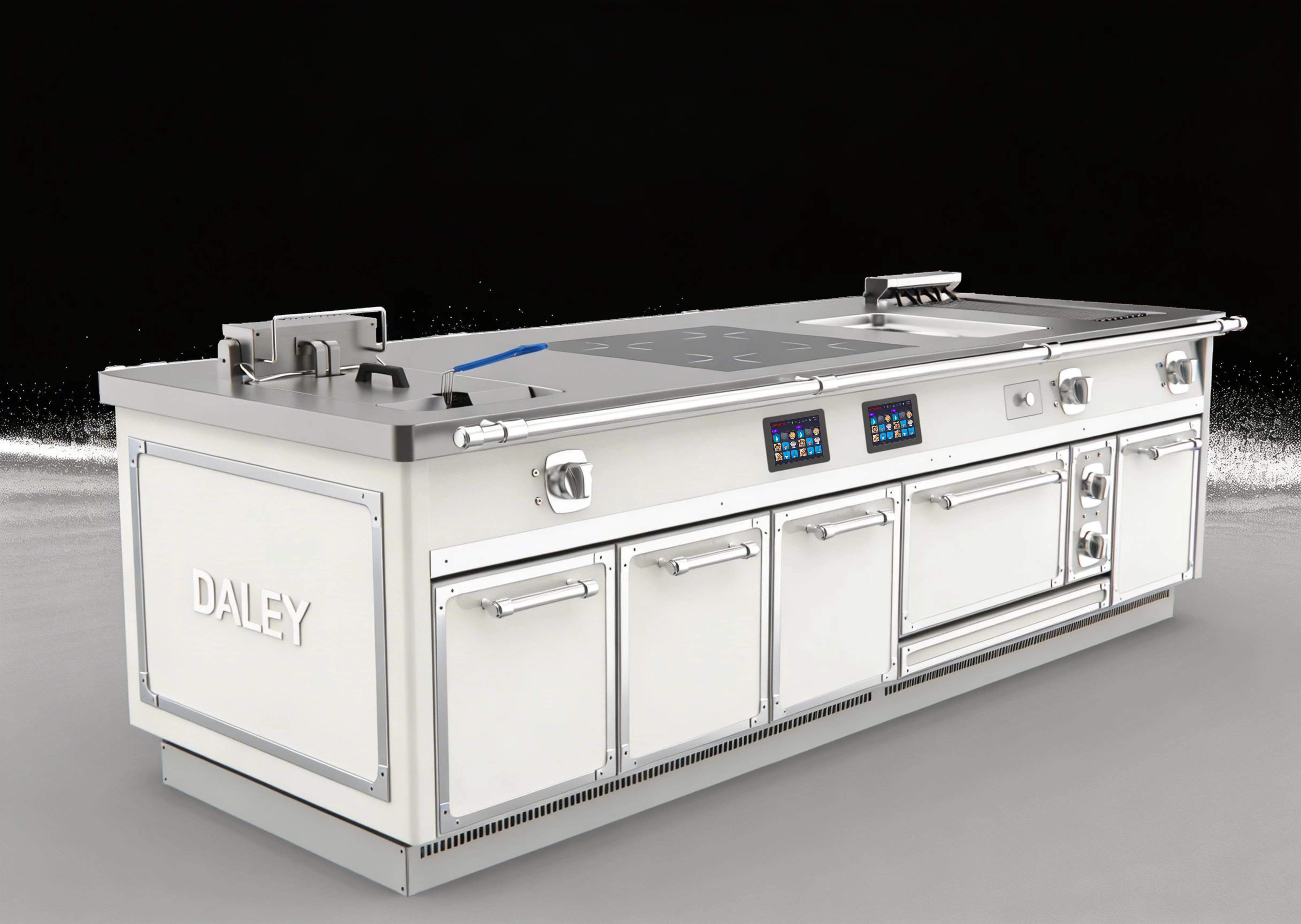 Qualité Série de cuisinières insulaires intégrés usine