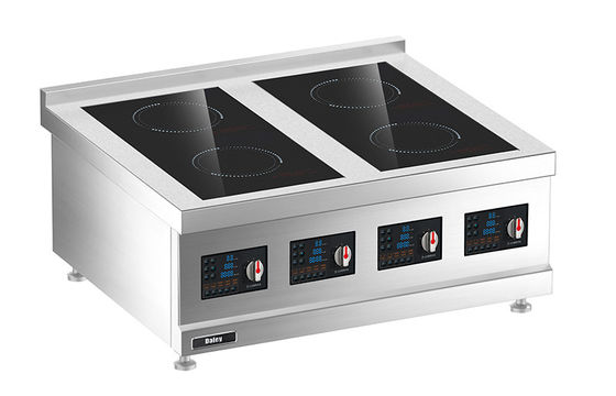 qualité  Desktop Induction Four-zone Cooking Range usine